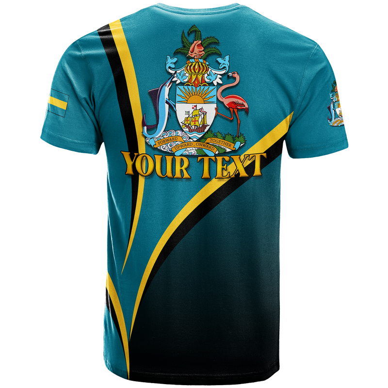 Custom The Bahamas 49th Anniversary Independence Day Blue Marlin T Shirt
