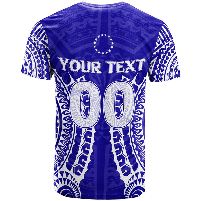 Custom Cook Islands Pukapuka Tribal Pattern T Shirt