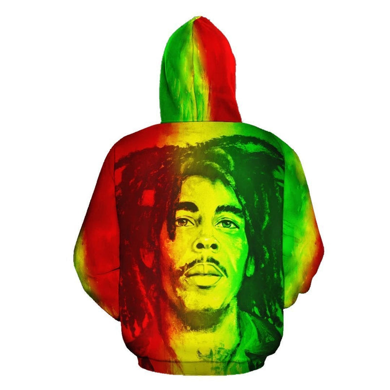 African Legend Bob Zip Hoodie