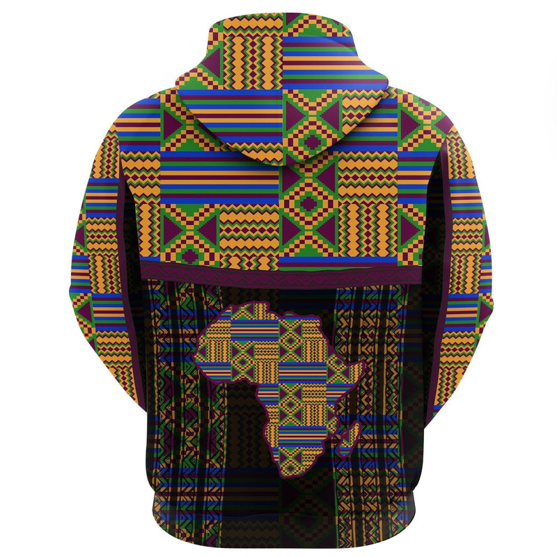 African Adofowaa Awaamu Kente Hoodie