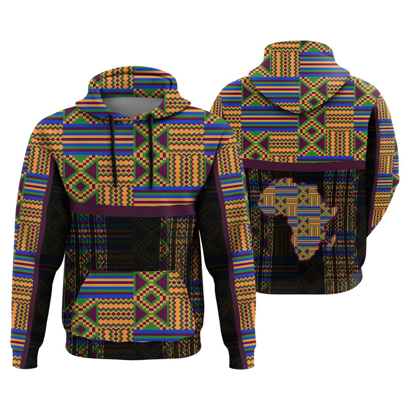 African Adofowaa Awaamu Kente Hoodie