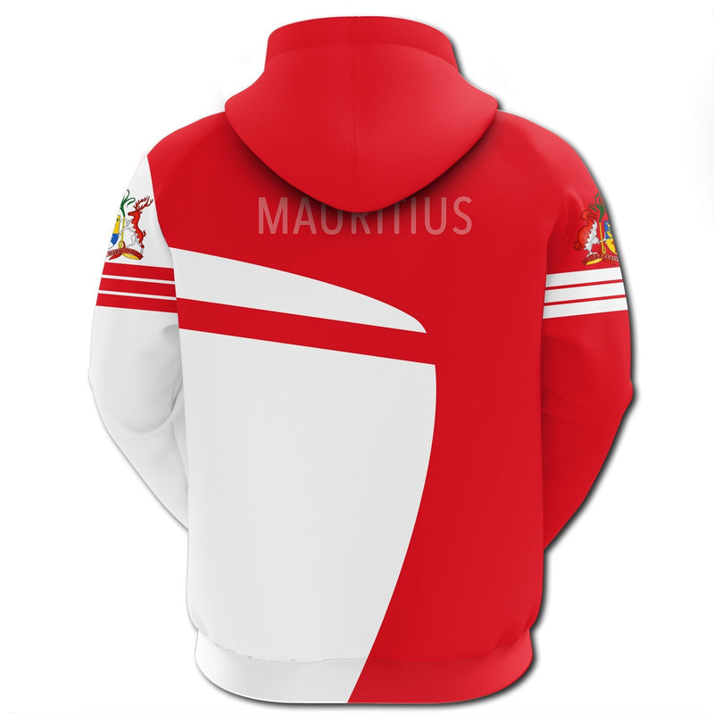 African Zip Mauritius Zip Hoodie Sport Hoodie
