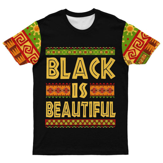 Afican BLM BLACK IS BEAUTIFUL T T Shirt