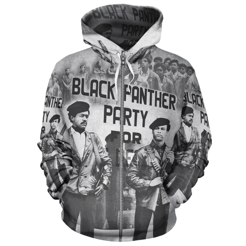 African Black Panther Party Zip Hoodie