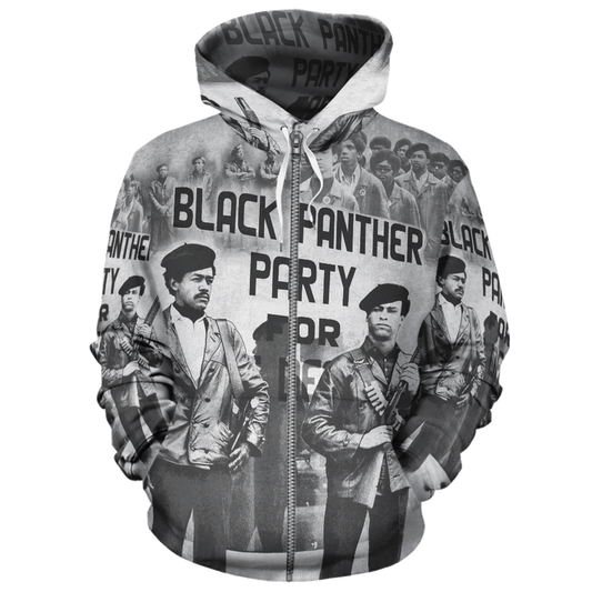 African Black Panther Party Zip Hoodie