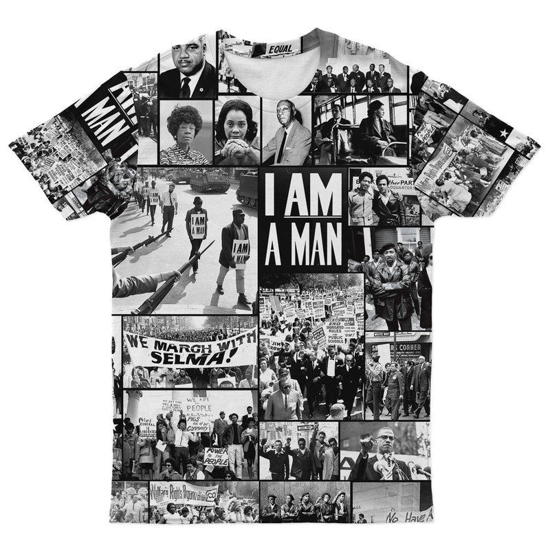 African Black Power Images 2 T Shirt