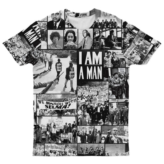 African Black Power Images 2 T Shirt