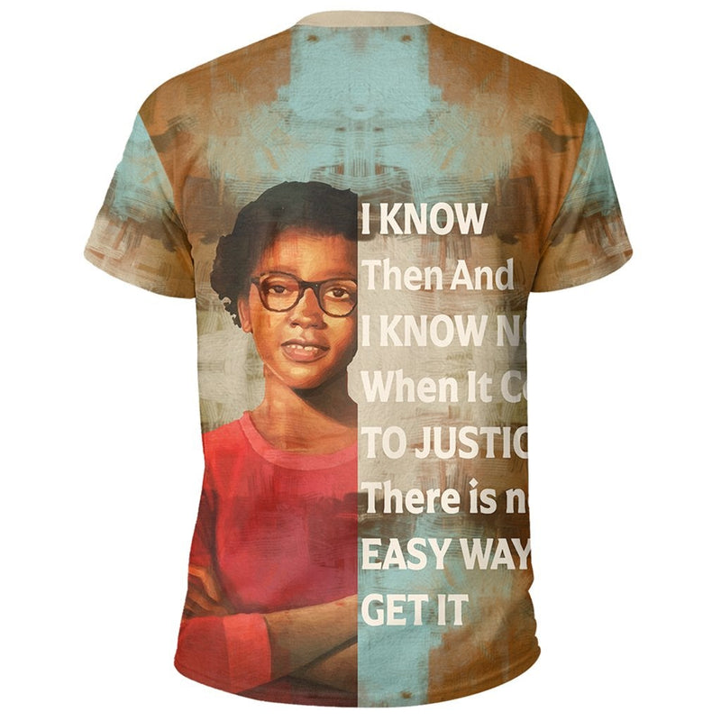 AfricanT Shirt Claudette Colvin Quote Paint Mix African T