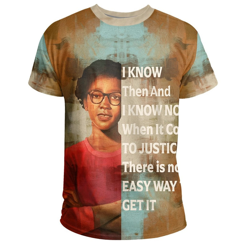 AfricanT Shirt Claudette Colvin Quote Paint Mix African T