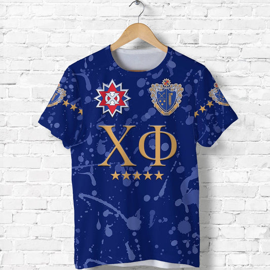 Custom Chi Phi Original Style Blue T Shirt