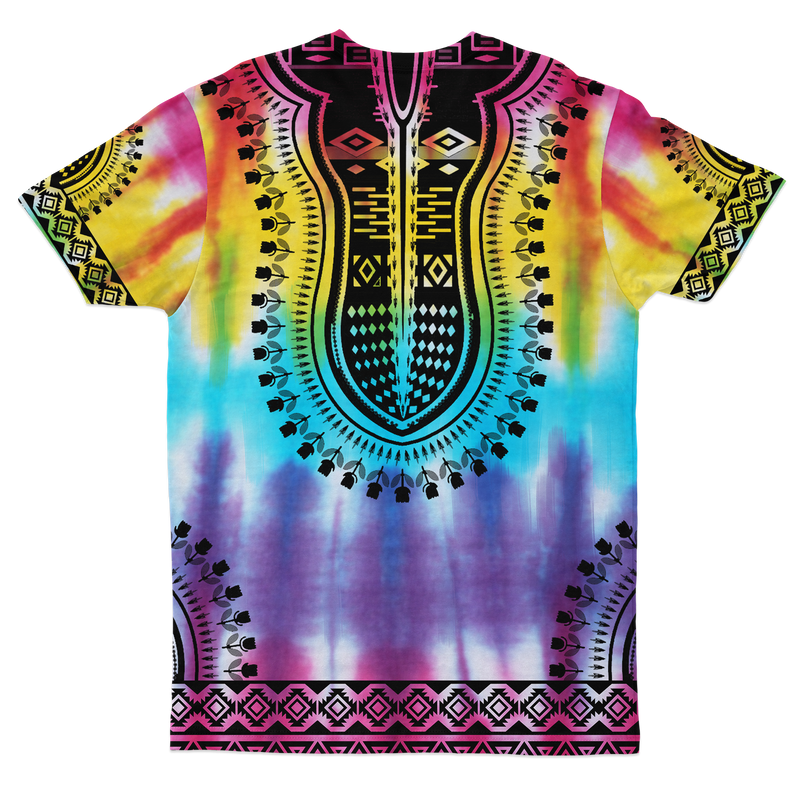 AfricanT Shirt Dashiki Tie Dye African T
