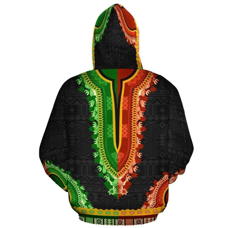 African Dashiki Honor Hoodie