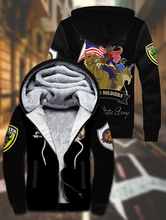 African Hoodie - Buffalo Soldiers Great Sherpa