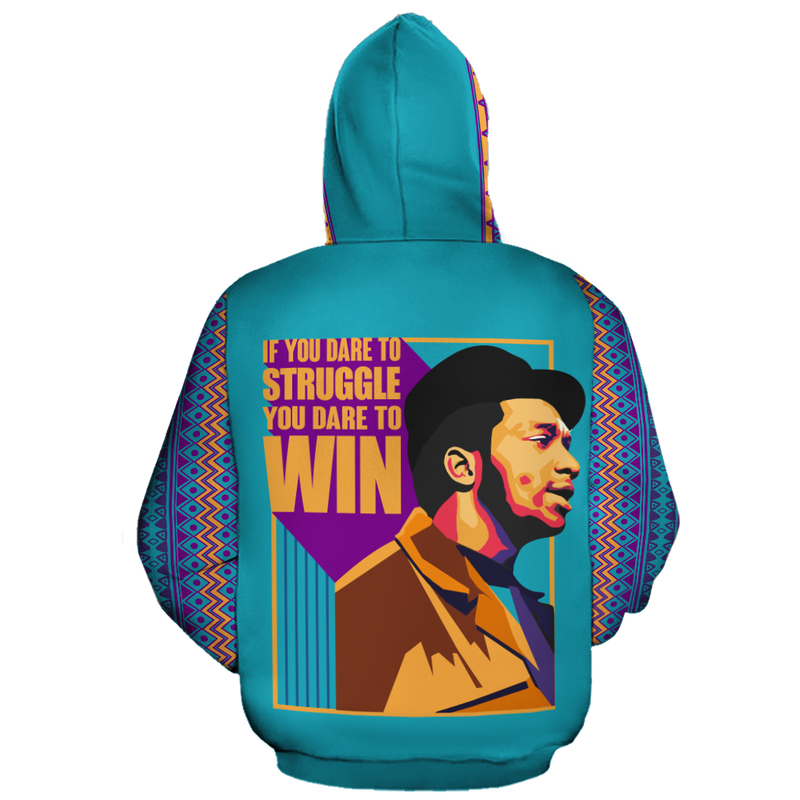 African FRed Hampton Pop Hoodie