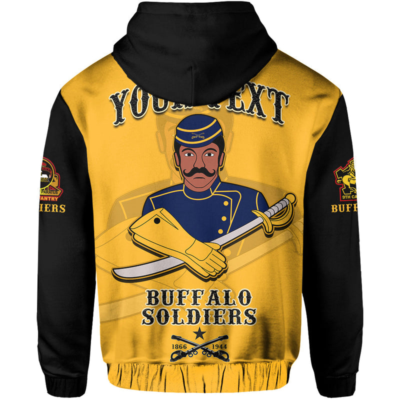 Custom Buffalo Soldiers Motorcycle Bsmc Club Hoodie