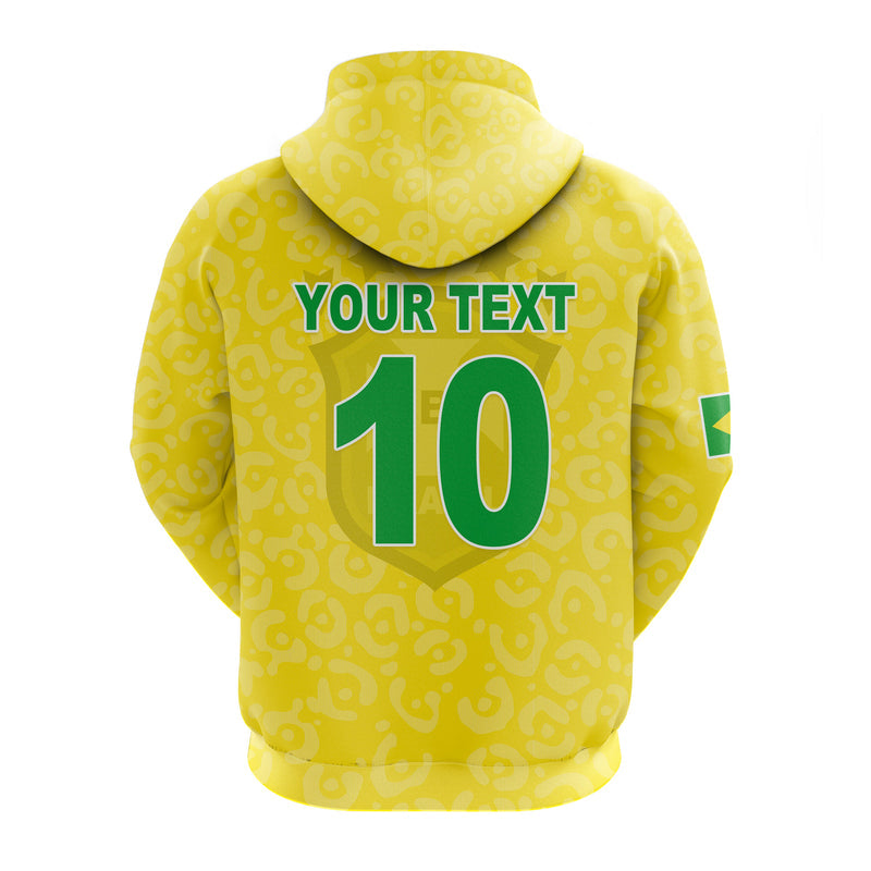 Custom Brazil Football World Cup Champions Soccer 2022 Selecao Brazil Campeao Hoodie