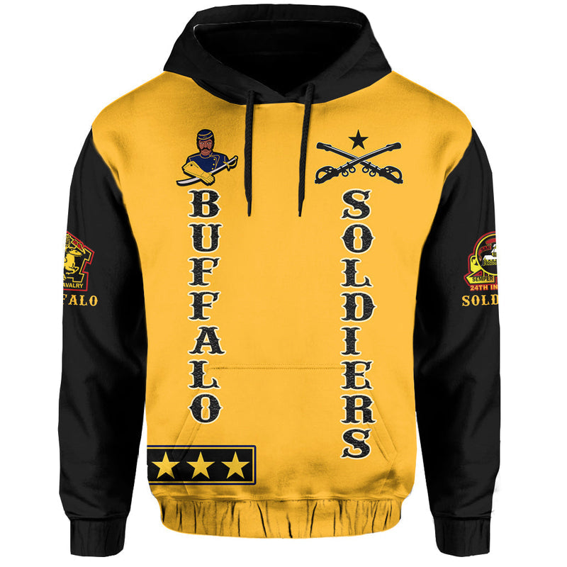 Custom Buffalo Soldiers Motorcycle Bsmc Club Hoodie