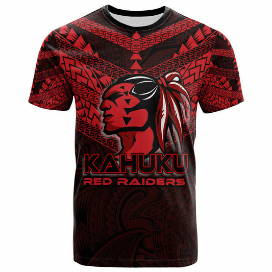 Custom Hawaii Kahuku High and intermediate School Logo T Shirt
