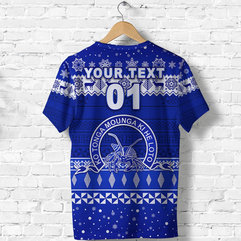 Custom Hofangahau College Christmas Simple Style T Shirt