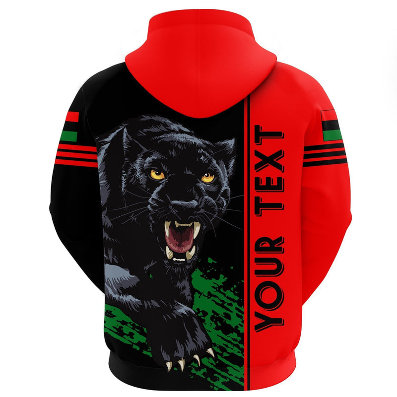 African Custom Pan - Africanism Black Panther Hoodie Quarter Hoodie