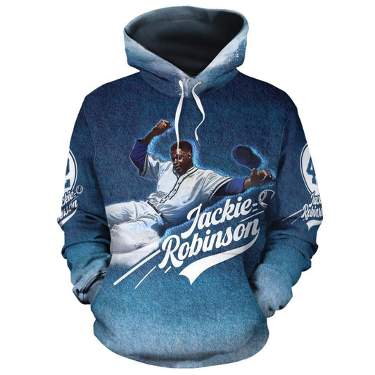 African Jackie Robinson Hoodie