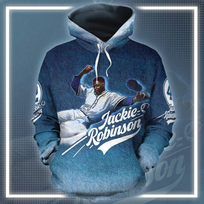 African Jackie Robinson Hoodie