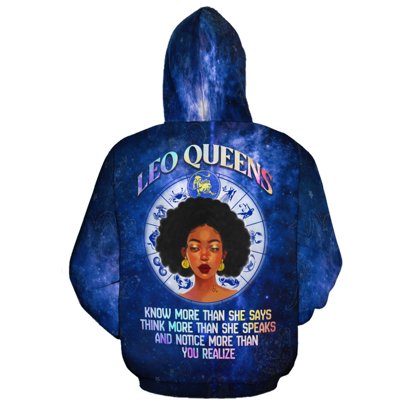 African Leo Queen Hoodie