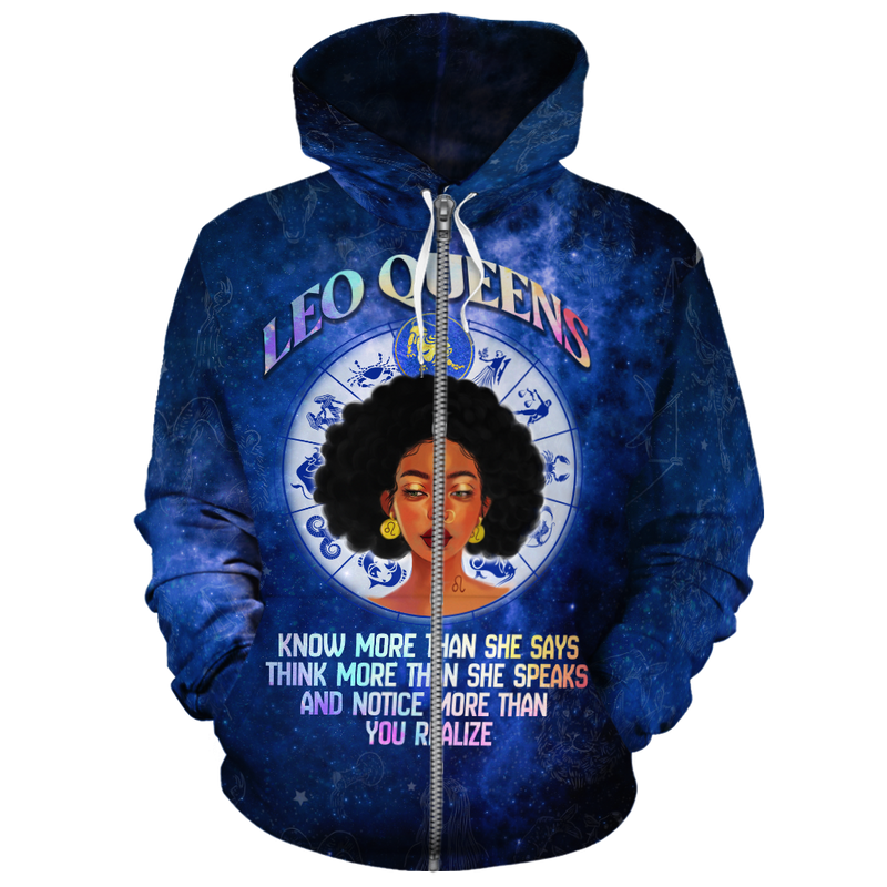African Leo Queen Hoodie