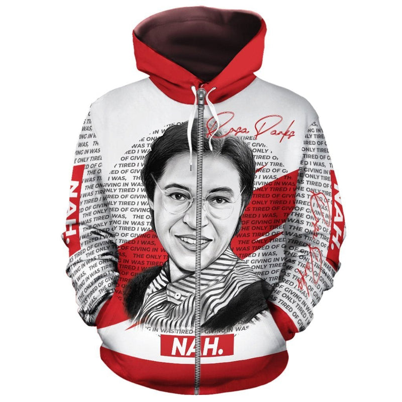 African Rosa Parks Nah Hoodie