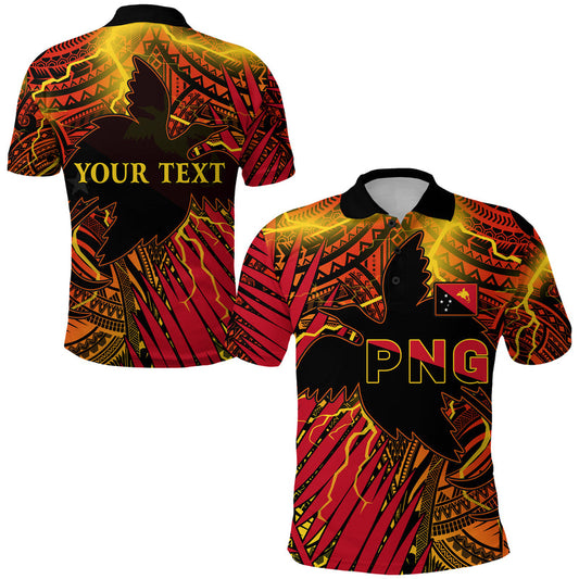 Custom Papua New Guinea Style Stalwart Polynesian Polo Shirt