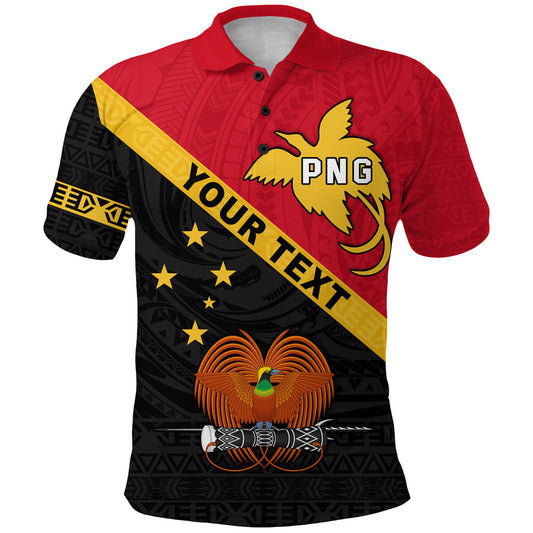 Custom Papua New Guinea Rugby The Kumuls PNG Polo Shirt