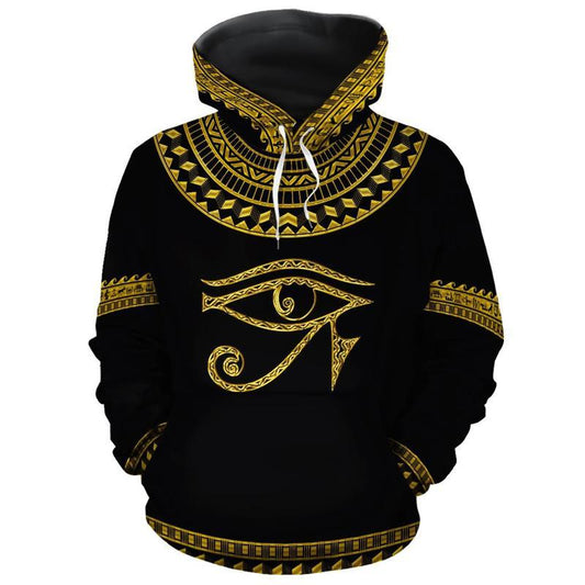 African Ra Egyptian All Over Hoodie