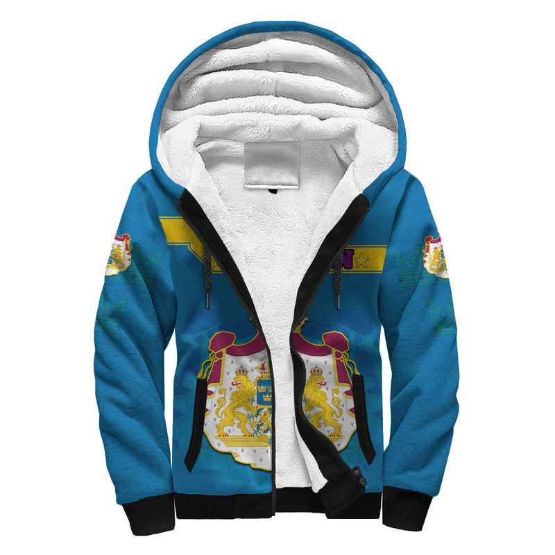 (Custom Personalised) Sweden LGBT Day - Be Proud Of Who You Are Sherpa Hoodie