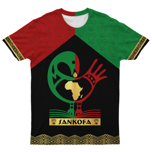 African Sankofa Bird African T Shirt
