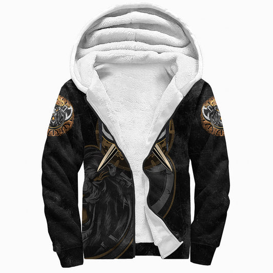 (Custom) Viking - Viking Lion Sherpa Hoodie