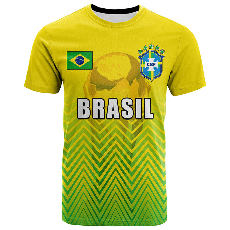 Custom Brasil World Cup 2022 Sport Style T Shirt