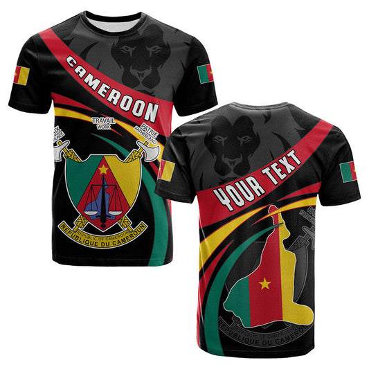 Custom Happy Cameroon Independence Day T Shirt