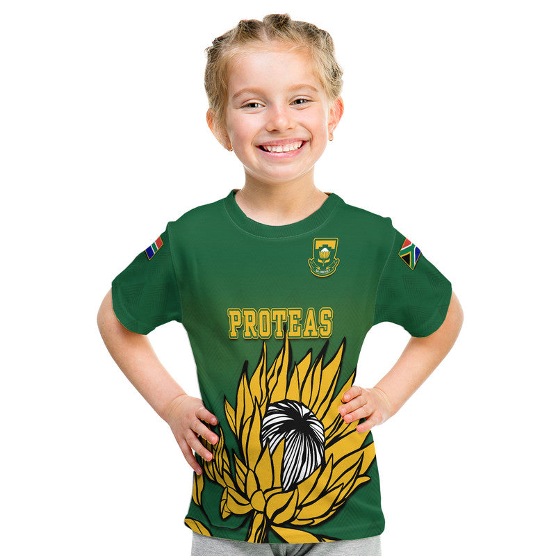 Custom South Africa National Cricket Team Proteas Sport Green Style T Shirt