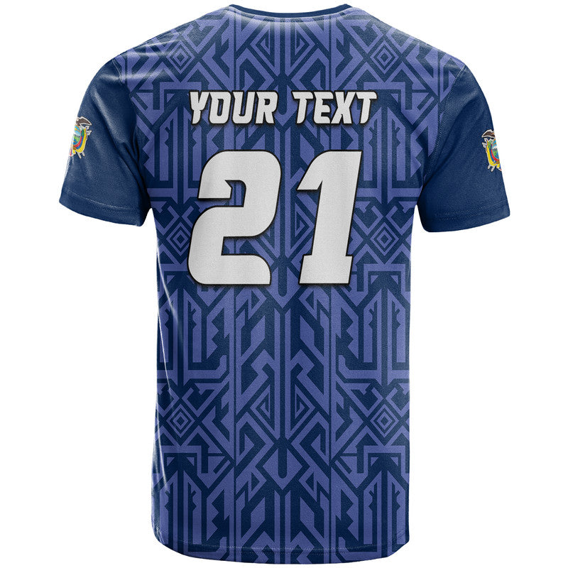 Custom Ecuador Football La Tri Qatar 2022 World Cup T Shirt