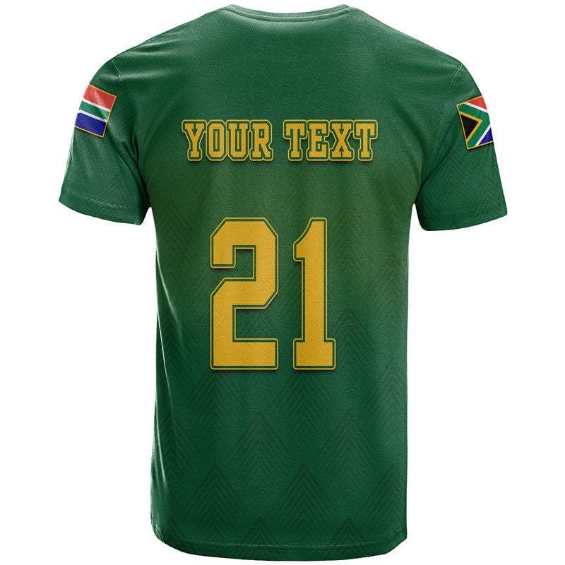 Custom South Africa National Cricket Team Proteas Sport Green Style T Shirt