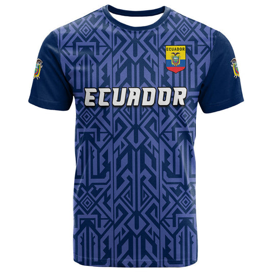 Custom Ecuador Football La Tri Qatar 2022 World Cup T Shirt