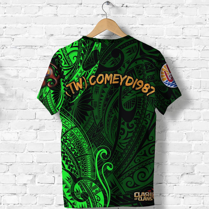 (TW) Comeydi987 Number 9 Teck TVI Tahiti PC Team Varua Ino Original 009 T Shirt