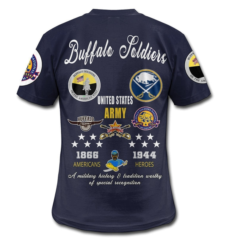 African Buffalo Soldiers T Shirt