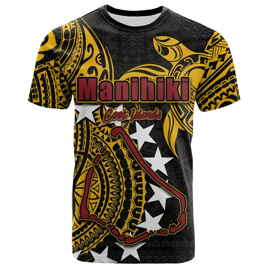 Custom Cook Islands Manihiki T Shirt