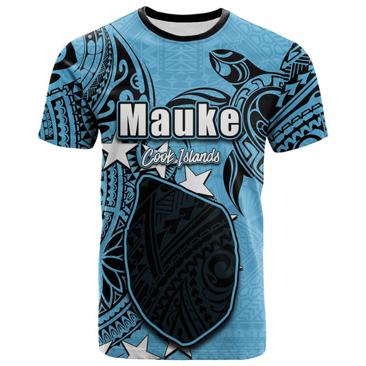 Custom Cook Islands Mauke T Shirt