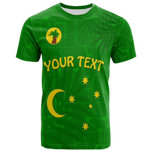Custom Cocos (Keeling) Islands Proud Flag Unique T Shirt