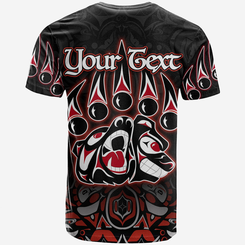 Custom Canada Haida Bear T Shirt
