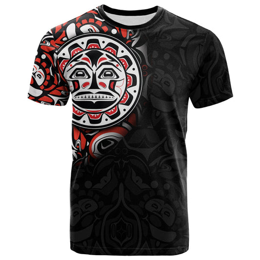Custom Canada Haida Sun T Shirt