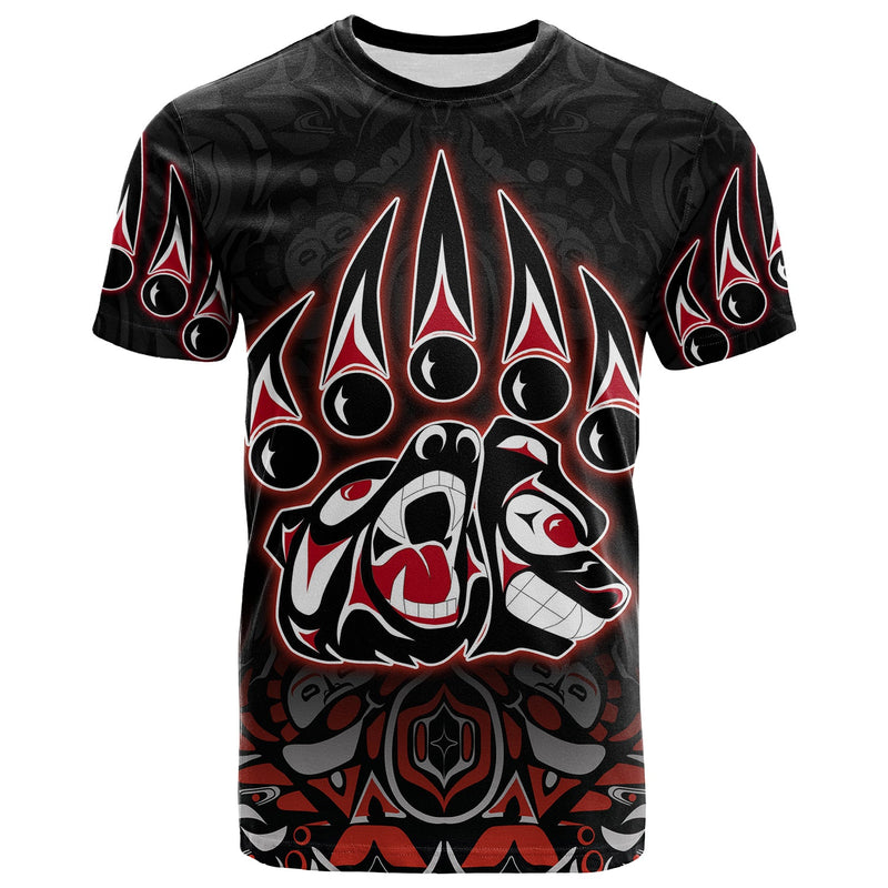 Custom Canada Haida Bear T Shirt