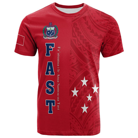 F.A.S.T Samoa We Ready Polynesian Samoan T Shirt